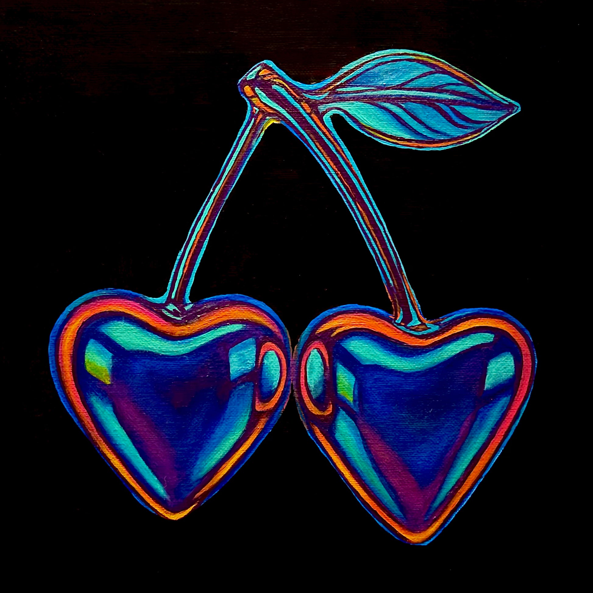 Iridescent Cherries